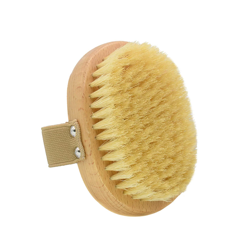Natural bristle brush